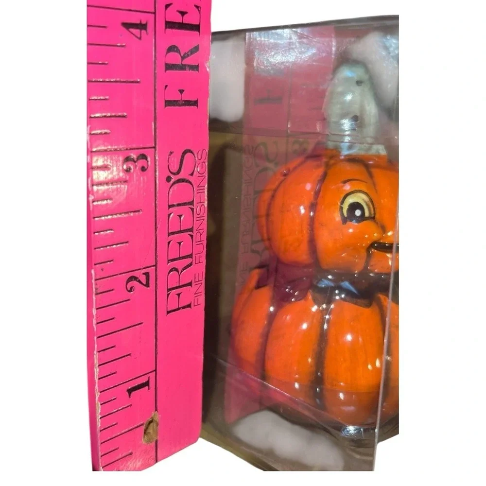 New‎ Johanna Parker Retro Vintage Style Halloween Pumpkin Salt & Pepper Shaker
